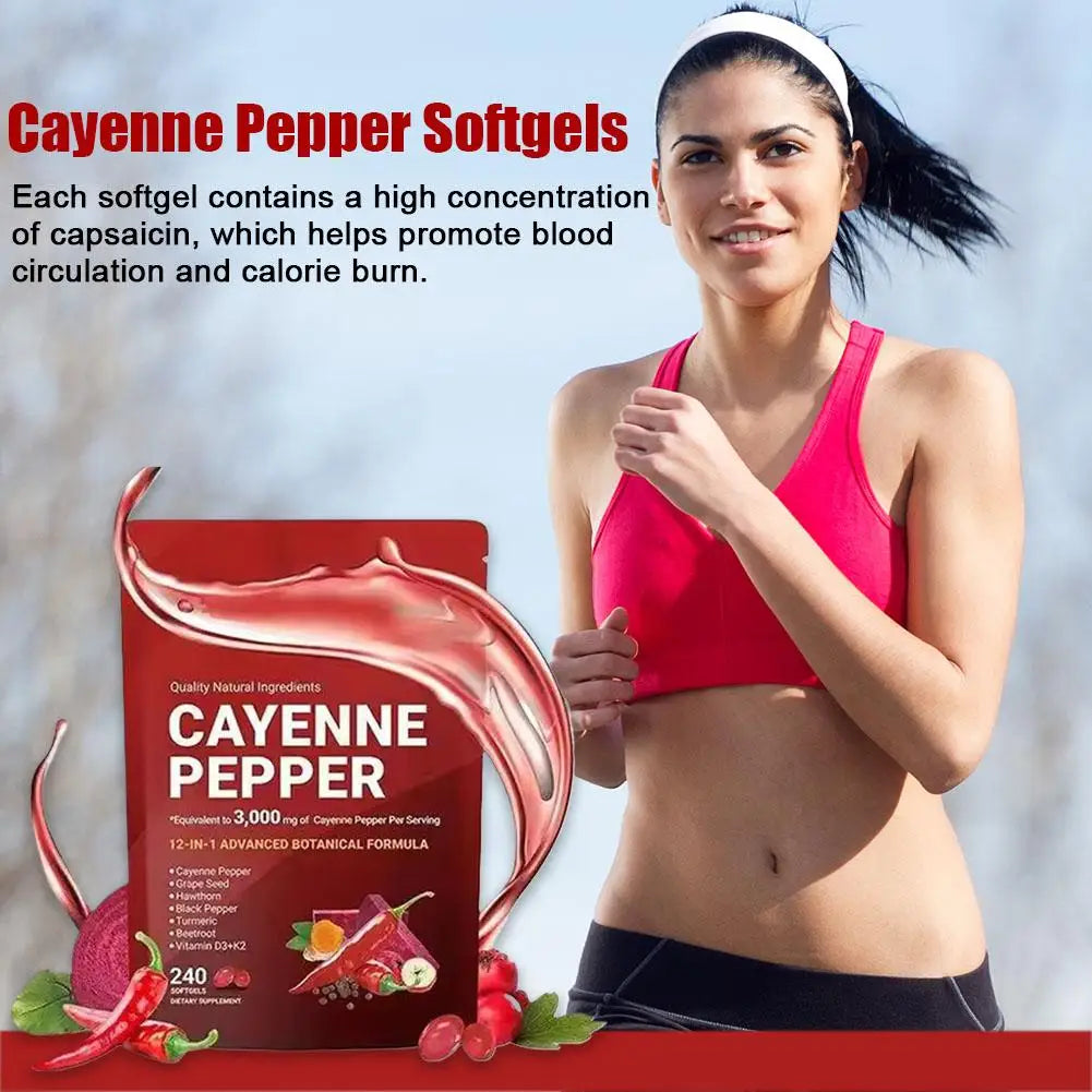 Cayenne Pepper Health Capsules