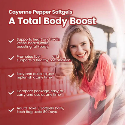 Cayenne Pepper Health Capsules