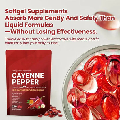Cayenne Pepper Health Capsules